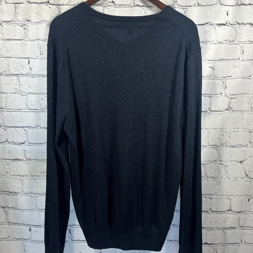 Banana Republic Navy V-Neck Sweater